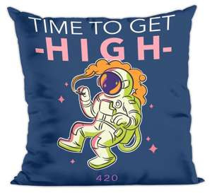 Poduszka Time to get high