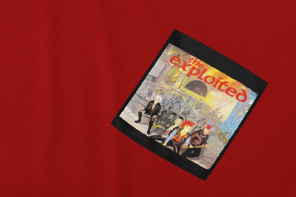 Koszulka z kieszonką The Exploited