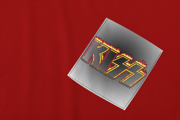 Koszulka z kieszonką KISS