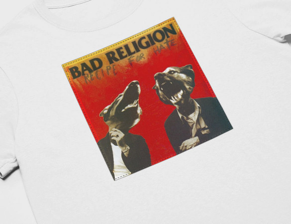 Koszulka z naszywką Bad Religion 02