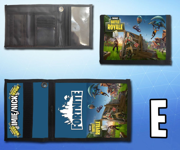 Portfel FORTNITE BATTLE ROYALE + Imię GRATIS 