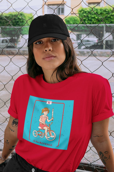 Koszulka z naszywką Is for revenge