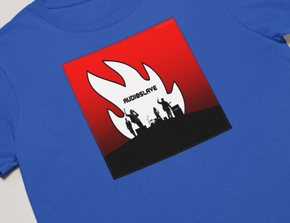 Koszulka z naszywką  Audioslave 02