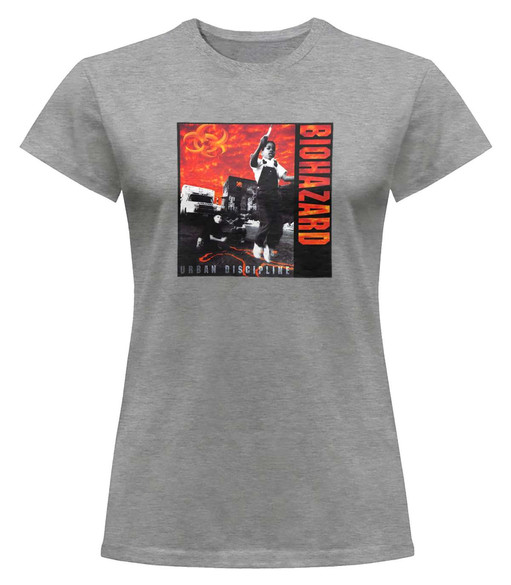 Bluzka damska z naszywką Biohazard 01