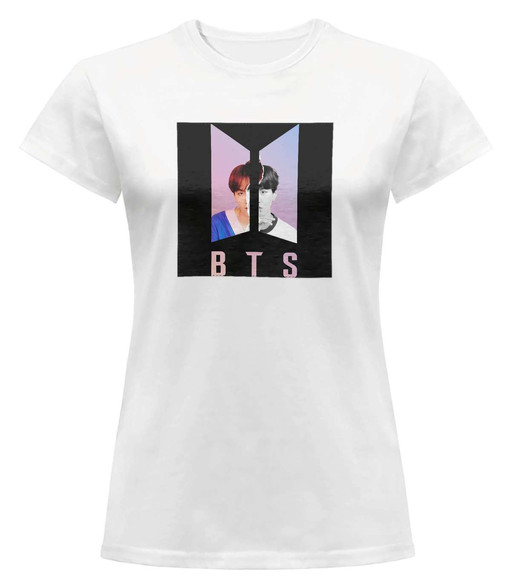 Bluzka damska z naszywką BTS SUGA