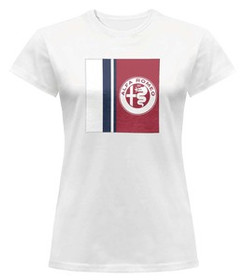 Bluzka damska z naszywką Alfa Romeo 02