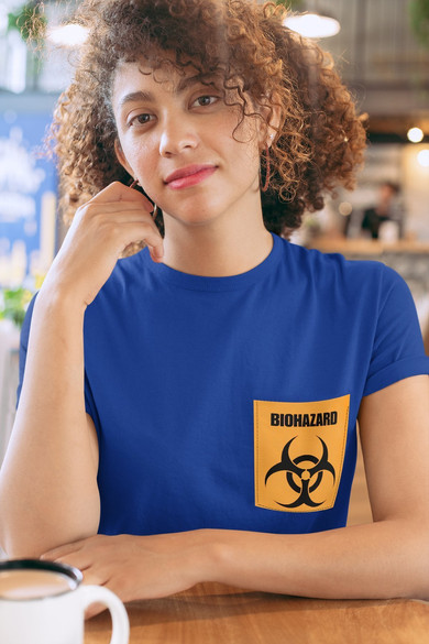 Koszulka z kieszonką Biohazard