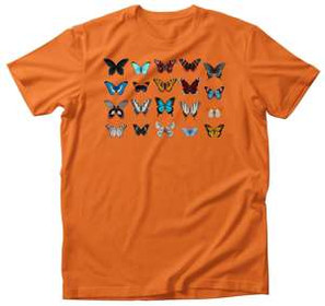 Koszulka MOTYLE RÓŻNE KLASER