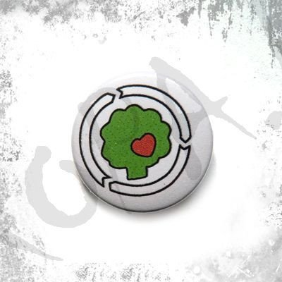 Przypinka SAVE THE TREES