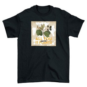 Koszulka z naszywką All you need is plants