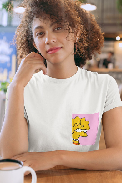 Koszulka z kieszonką LISA SIMPSON