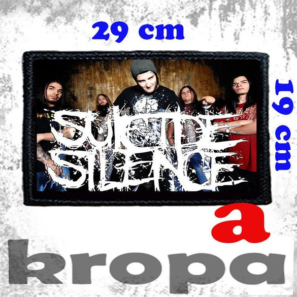 Naszywka duża na ubranie SUICIDE SILENCE
