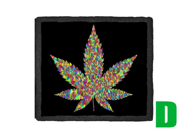 Naszywka MARIHUANA FLAGA RASTA