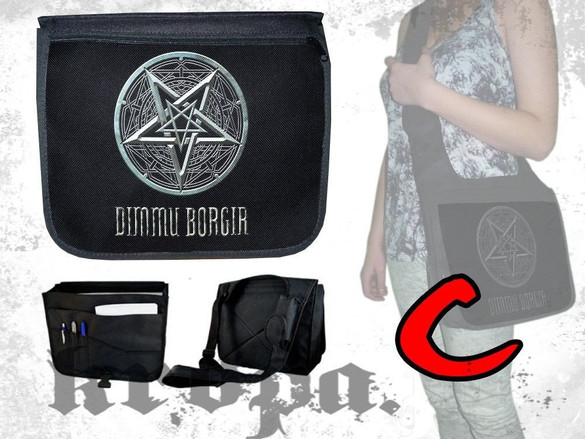 Torba szkolna na ramię DIMMU BORGIR