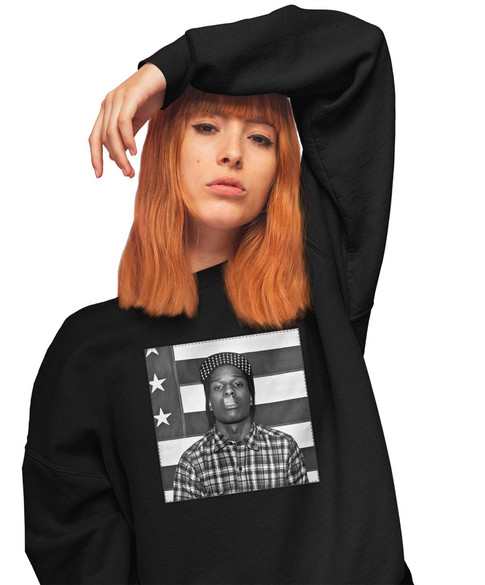 Bluza z naszywką Asap Rocky Live.Love.