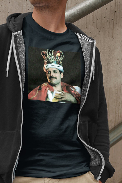 Koszulka z naszywką Queen Freddie Mercury 2