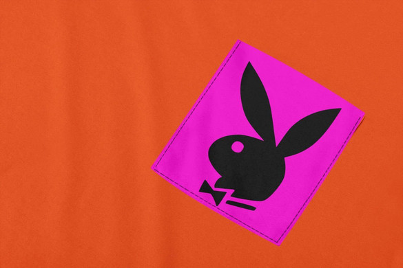 Koszulka z kieszonką PLAYBOY KRÓLICZEK 