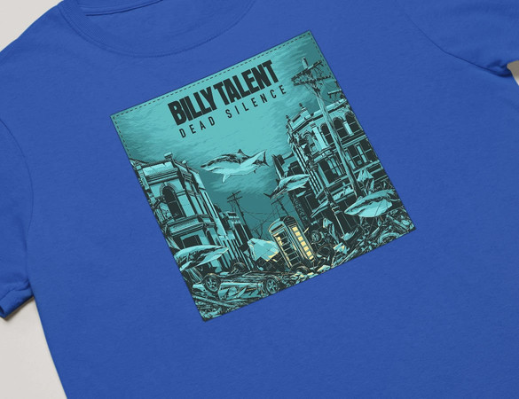 Koszulka z naszywką Billy Talent dead...