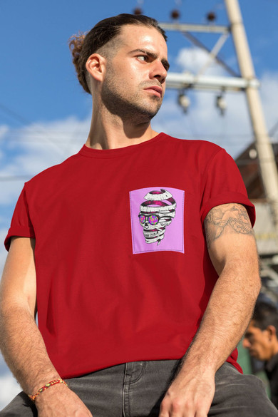 Koszulka z kieszonką MUMIA/MUMMY