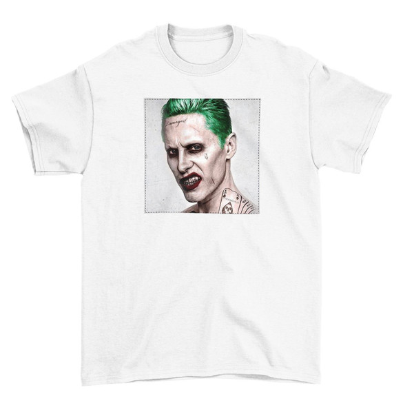 Koszulka z naszywką Joker Jared Leto