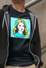 Koszulka z naszywką LANA DEL REY pop art
