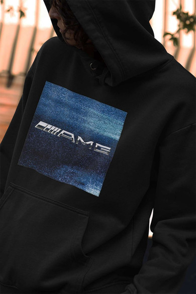 Bluza z naszywką Mercedes AMG