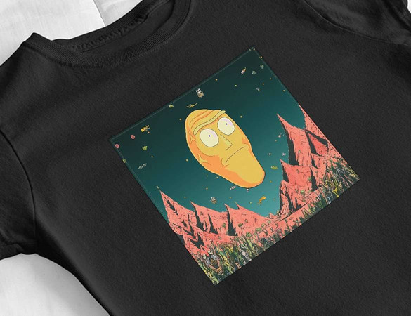 Bluzka damska z naszywką Rick and Morty 05