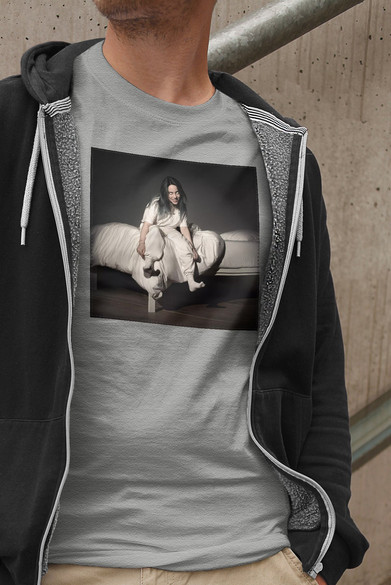 Koszulka z naszywką Billie Eilish 01