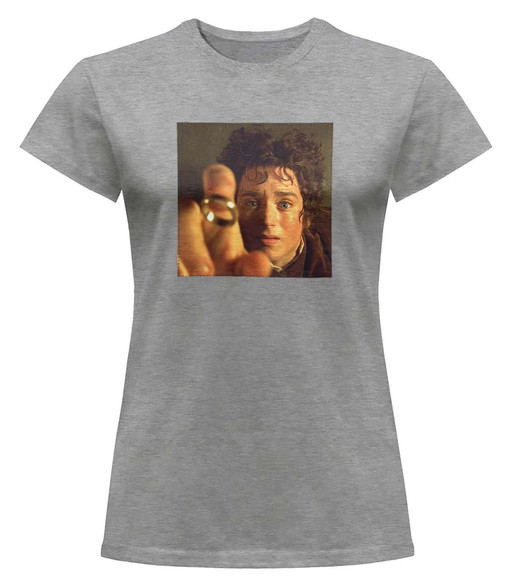 Bluzka damska z naszywką Frodo Baggins