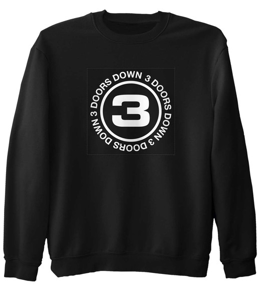 Bluza z naszywką   3 Doors Down