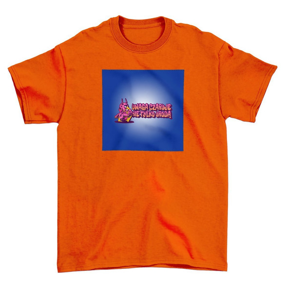 Koszulka z naszywką Uwaga czaruje...