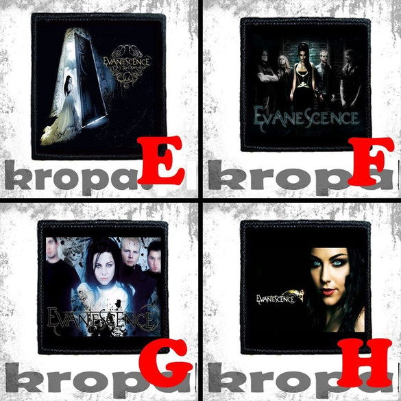 Naszywka EVANESCENCE 10 x 10 cm Dużo Wzorów!