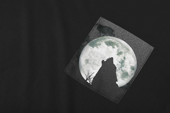 Koszulka z kieszonką WOLF