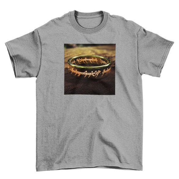 Koszulka z naszywką Lord of the Rings –Ring