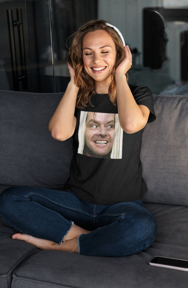 Bluzka damska z naszywką Lśnienie Nicholson Door