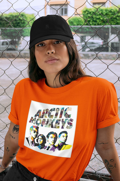 Koszulka z naszywką Arctic Monkeys 01