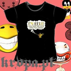 Bluzka damska I'M HERE!