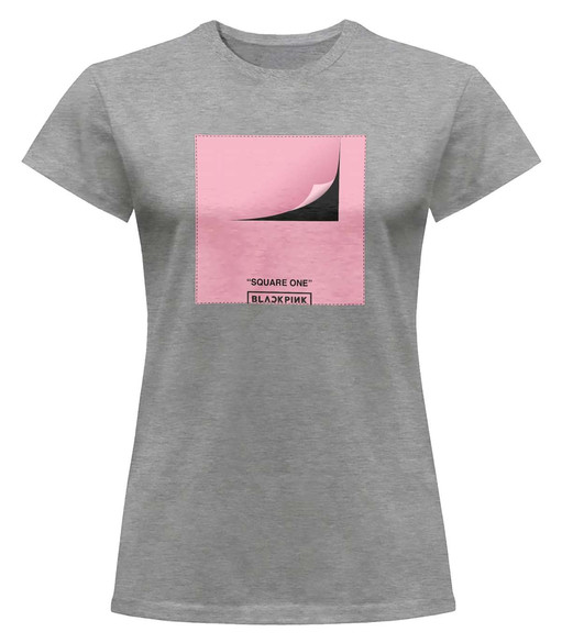 Bluzka damska z naszywką BlackPink Square one