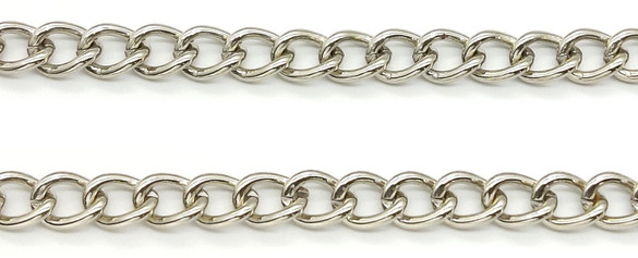 Łańcuch do spodni Ładny MODNY Srebrny 04