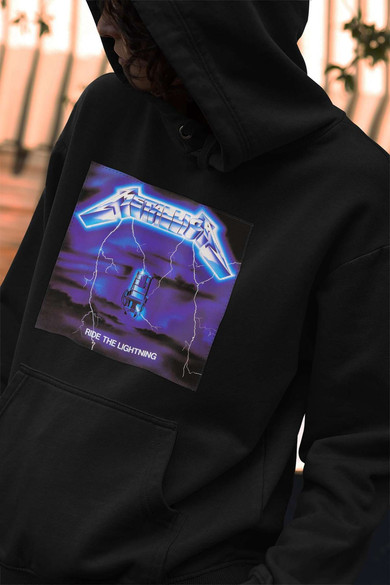 Bluza z naszywką Metallica Ride the
