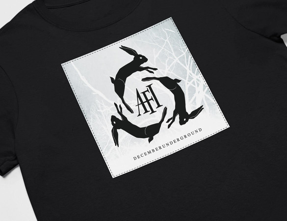 Koszulka z naszywką AFI  December...