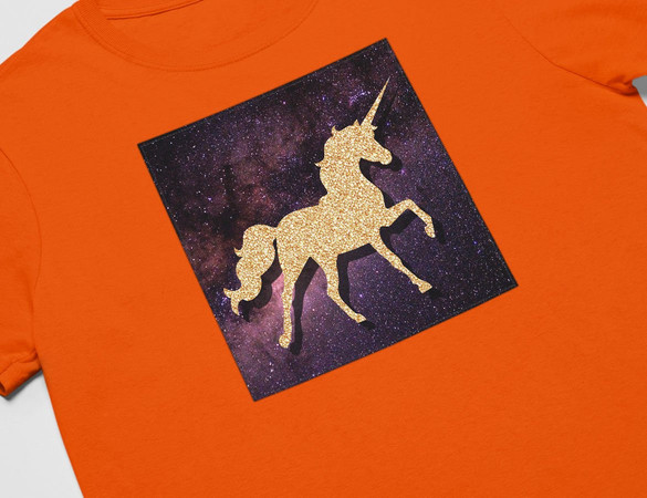 Koszulka z naszywką Unicorne 03