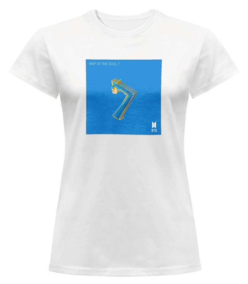 Bluzka damska z naszywką BTS Map of the Soul 7