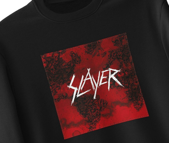 Bluza z naszywką Slayer World painted