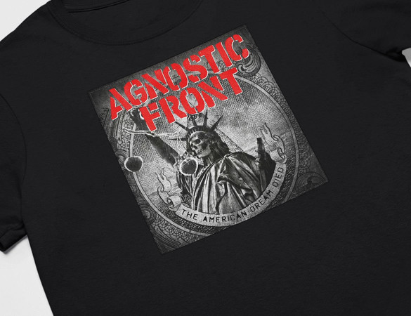 Koszulka z naszywką Agnostic Front  02