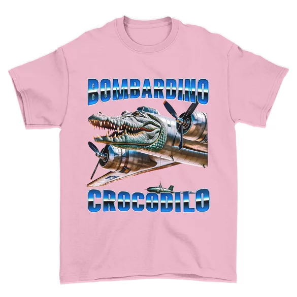 Koszulka Italian Brainrot Bombardino Crocodilo