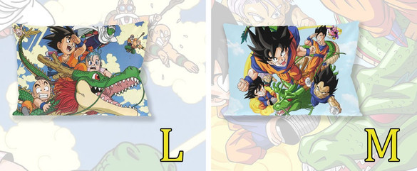 Poduszka DRAGON BALL  60x40cm WZORY