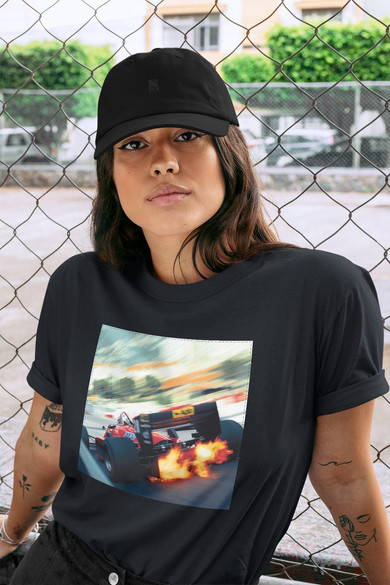 Koszulka z naszywką F1 car