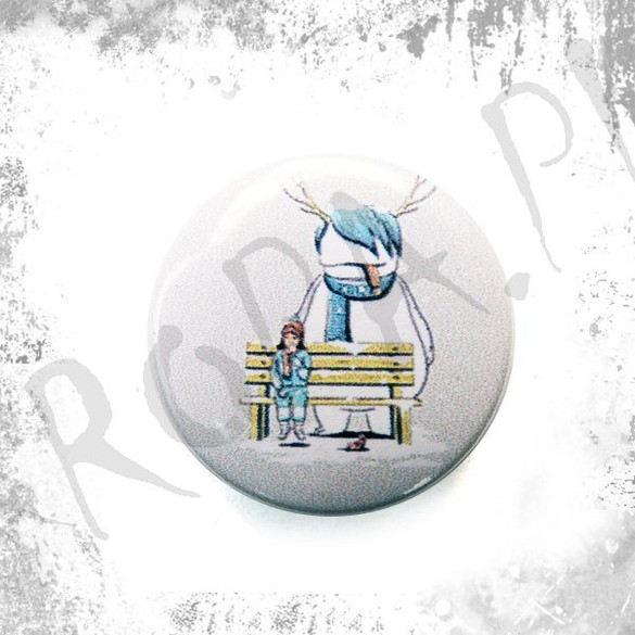 Przypinka BAŁWAN LUDOJAD