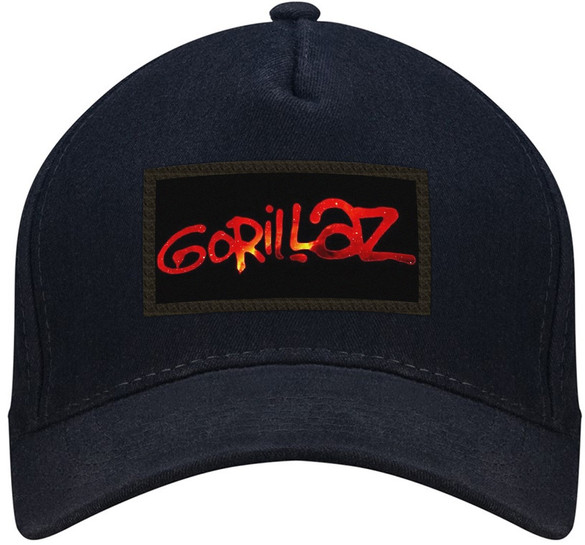 Czapka GORILLAZ bejsbolówka z naszywką